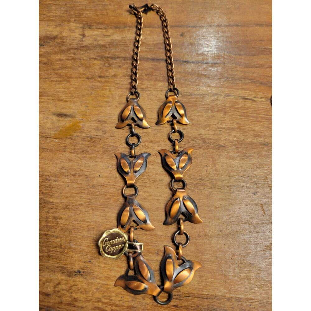 Vintage Genuine Copper Chocker Necklace